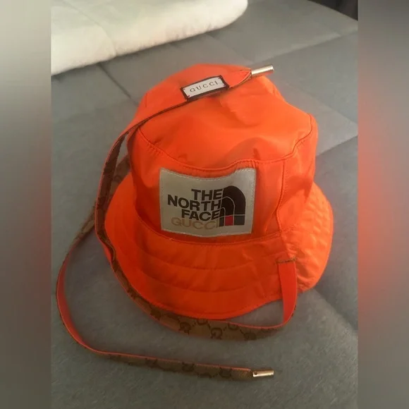 Gucci x TNF Monogram Bucket Hat - Picture 7 of 12